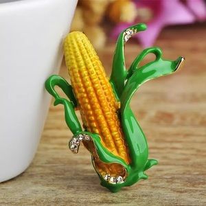 VQ Corn Maze Brooch